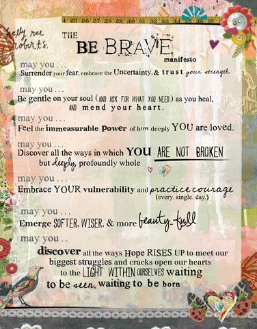 BE BRAVE: An Everyday Practice
